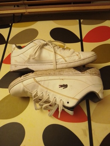 Lacoste plimsolls trainers - lacoste, plimsolls/