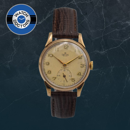 1955 smiths luxe 9ct gold - 1955, de