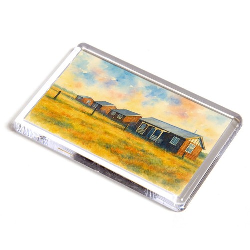 Fridge magnet bungalows - fridge,