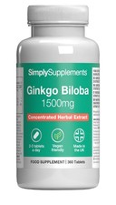 Ginkgo Biloba 1500mg * 360