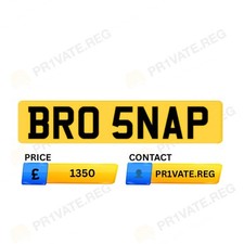 PRIVATE NUMBER PLATES -