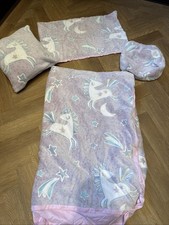 Children’s Next Bedding And Pillow Case Set & Cushion unicorn glow in the dark