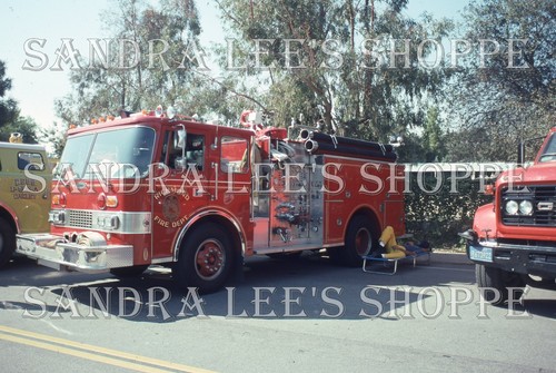 Fire apparatus slide 1993 - fire,