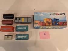 Job lot of model railway plastic buildings