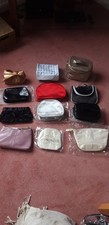 Job Lot , brand new  Make up bags/ evening purses  from Avon x12  Christmas...