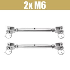 2* M5/M6/M8 Stainless Steel