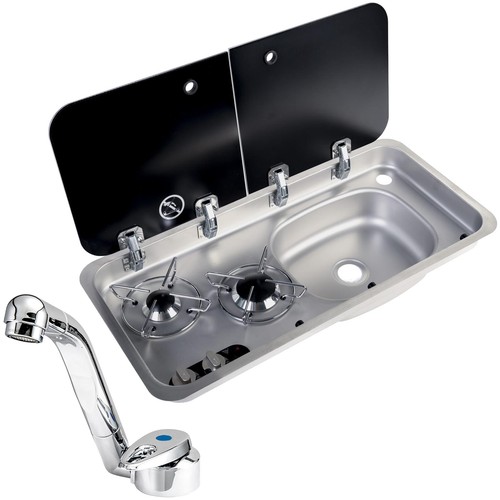 Navy load sink hob unit - load,
