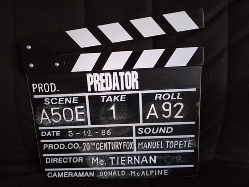 Predator clapperboard - predator,