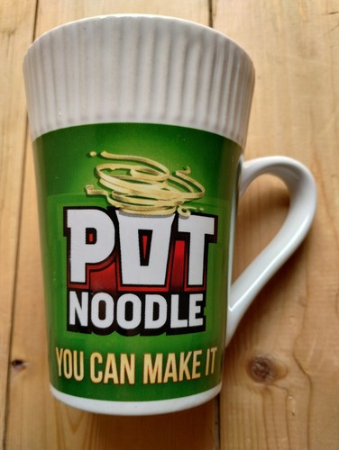 Vintage pot noodle you - pot,