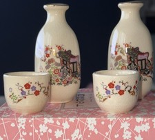 Japanese Ceramic Couples Sake