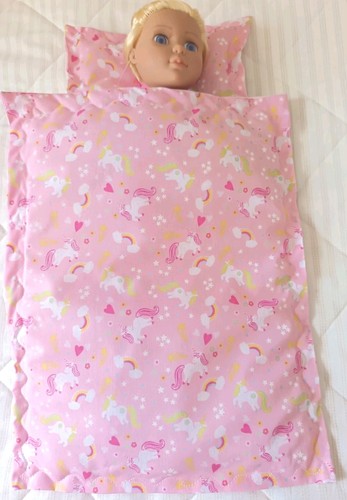 Pink unicorn small - small, doll's
