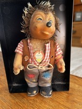 Steiff Mecki Hedgehog Doll In Original Box