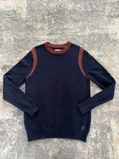 Jack Wills Size Small Mens Jumper Navy And Brown