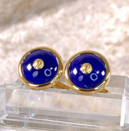 Vintage dunhill cufflinks - cufflinks, blue