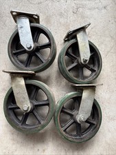 8" x 2" Swivel Casters Steel /