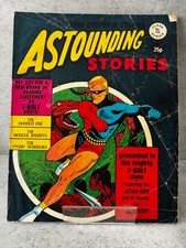 Astounding Stories #179 Alan Class 1966 British Vintage Black and White Reprint