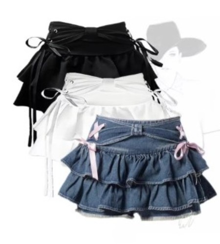 Denim skirt - denim,