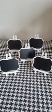 Black Chalk Board with Stands  x 5