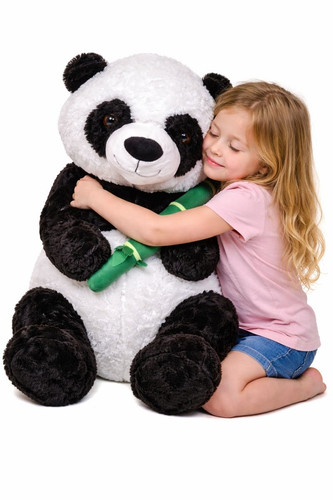 Giant panda plush stuffed - panda,