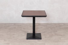 SQUARE COPPER TOP CAFE TABLE