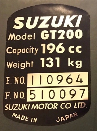 Suzuki gt200 headstock - gt200, x5