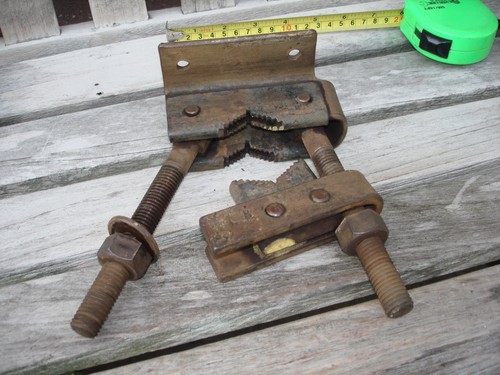 Vintage vice pipe clamp - vintage,