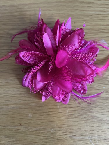 Never worn bright pink - never,