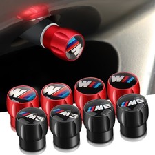 4PCS Car Tire Valve Caps Wheel Stem Covers for BMW M Power M3 M5 M2 M4 M6 M8