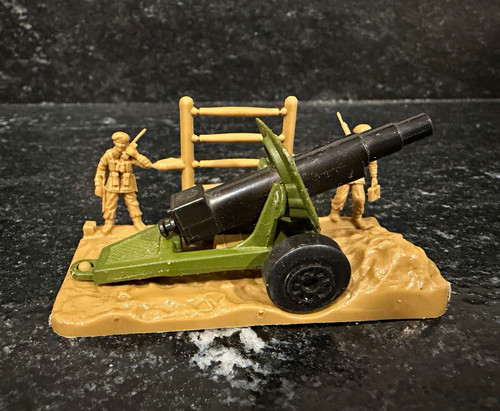 Matchbox 1977 field gun - matchbox,