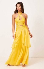 Lipsy Womens Yellow Maxi Dress
