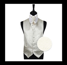 Men/Boys Wedding Ivory Scroll
