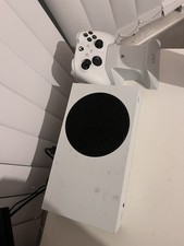 X Box Series S Console with 1 Controller White and Black Excellent Condition