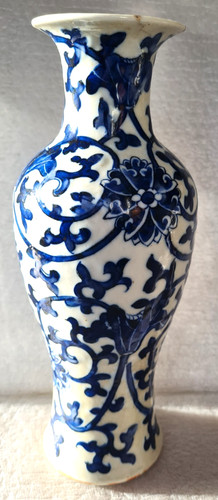 Late qing chinese - chinese, blue