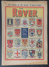 The Rover Comic 1950 X Ten Issue Lot July - December
