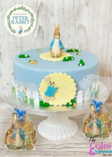 Peter Rabbit Sugar Cake Topper
