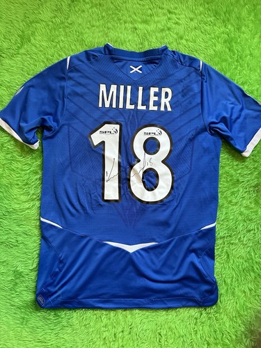 Kenny miller signed - kenny, rangers