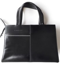 Radley black leather hand bag