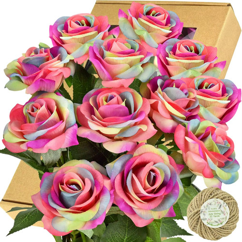 Fake roses wedding - fake, flowers