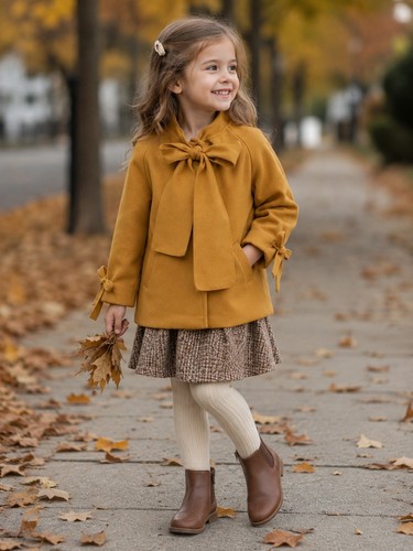 Jinxing rust brown bow - jinxing,