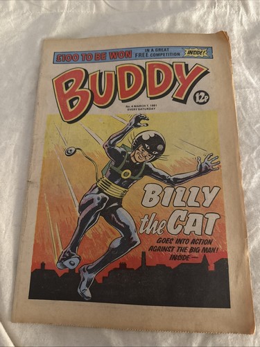 Buddy comic march 7 - comic, 1981