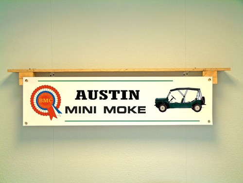 Austin mini moke banner - mini,