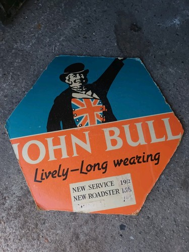 Vintage john bull sign - vintage,