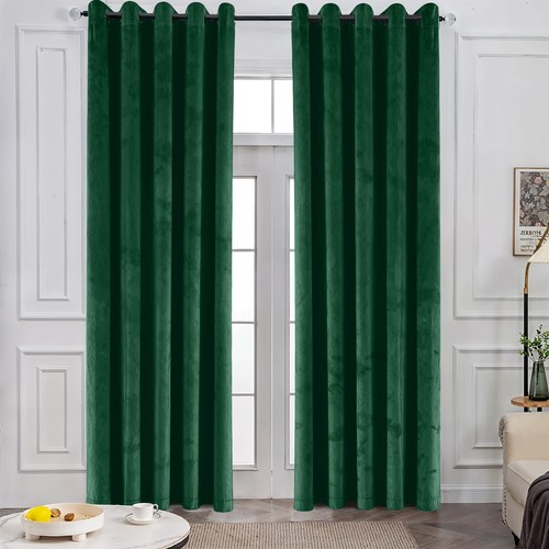 Heavy thick velvet curtains - velvet,