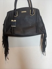 River Island Large Black Faux