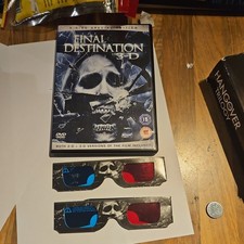 The Final Destination 3D (2009) 2-Disc Special Edition DVD  ❤️ + 2x 3D Glasses