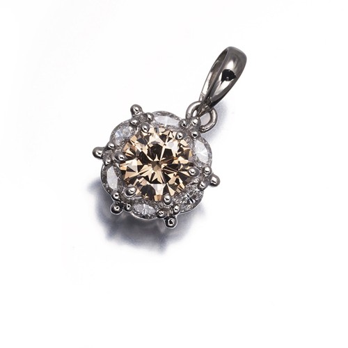 Brown clear diamond - &clear,