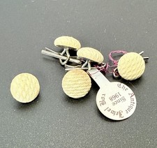 Vintage White Cream Button