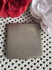 Art deco vintage silver toned - art,