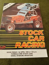 BRISCA F1 Stock Cars Odsal Stadium Bradford April 1st 1988