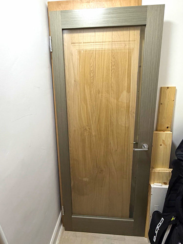 Modern wood interior door - wood,